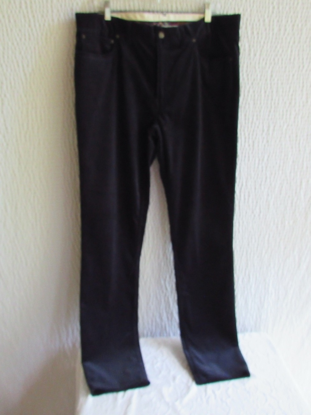 Polo Ralph Lauren Straight Fit Navy Blue Corduroy Pants Mens 36x34 37x35